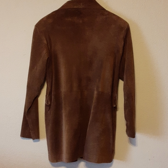 Suede jacket S/M - Picture 3 of 10